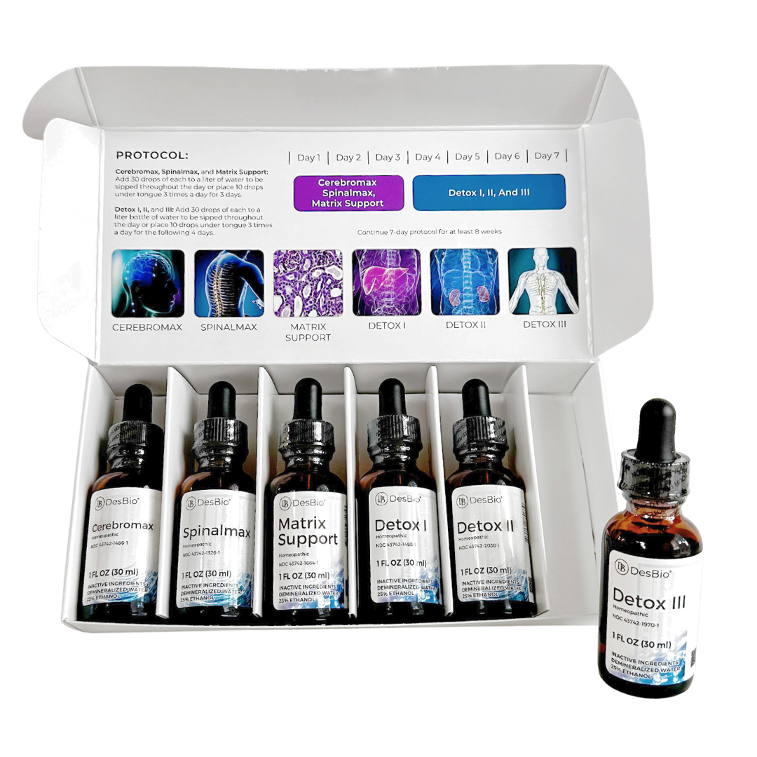 Comprehensive Homeopathic Detox Kit