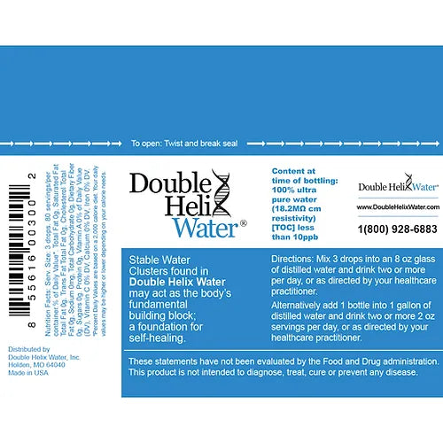Double Helix Water