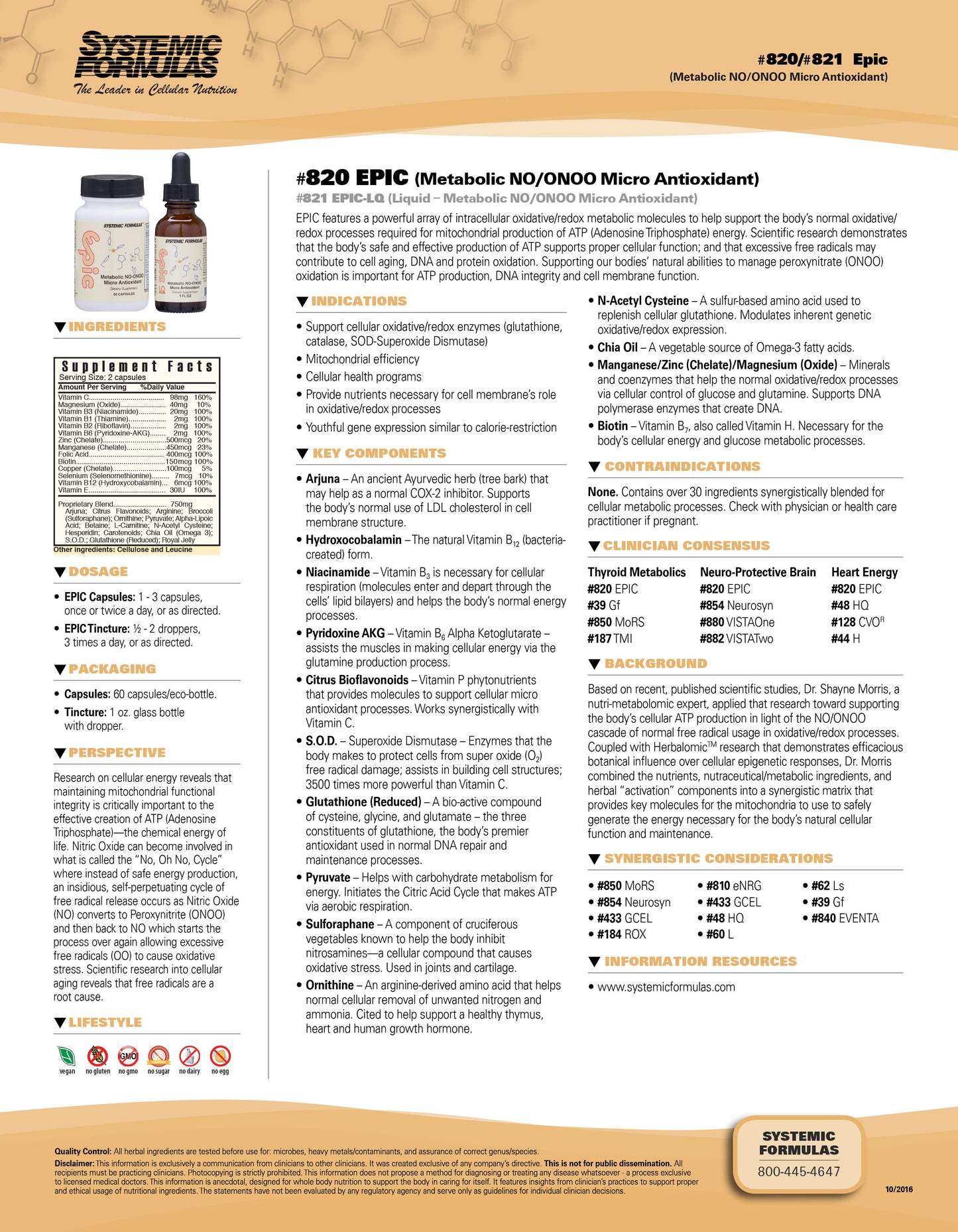EPIC Metabolic Antioxidant