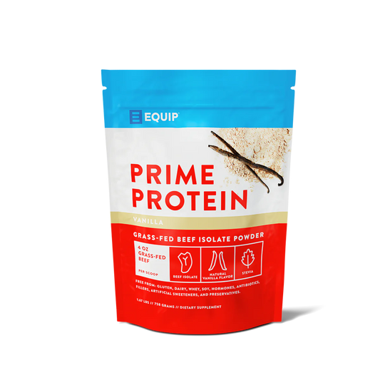 Equip Grass fed Prime Protein Powder
