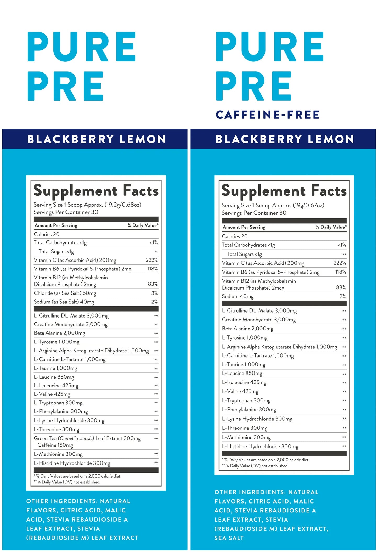 Pure Pre Workout