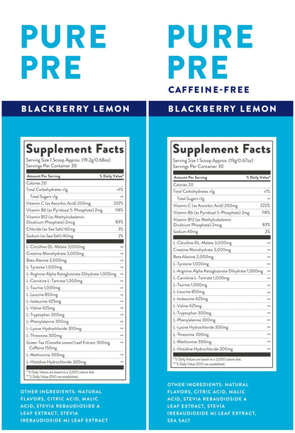 Pure Pre Workout